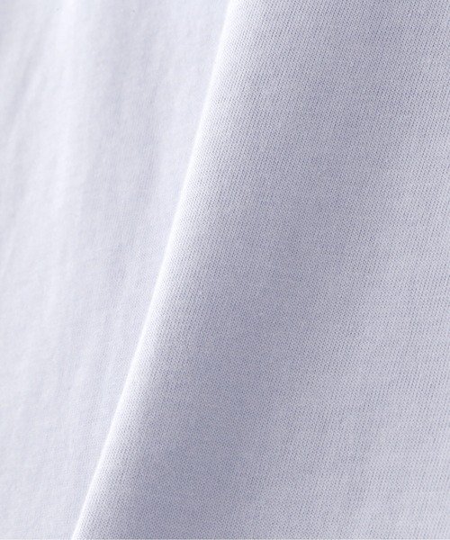 NATURAL BEAUTY BASIC（ナチュラルビューティーベーシック）の「◇メタルポイントクロップドＴシャツ（Tシャツ/カットソー・レディース・チャコールグレー/オフホワイト/ブルー・FREE）」の9枚目の写真