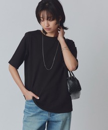 [RASW]コーマコットン五分袖Tシャツ
