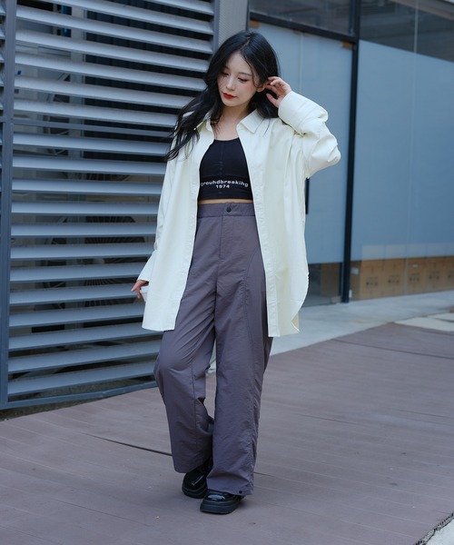 DURAS(デュラス)の「ナイロンスノーパンツ(カーゴパンツ・レディース・グリーン/ベージュ/チャコール・SMALL/MEDIUM)」の5枚目の写真