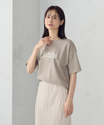 COMME CA ISM | レース刺しゅう Tシャツ(Tシャツ/カットソー)