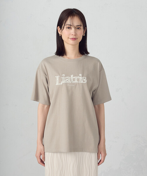 COMME CA ISM(コムサイズム)の「レース刺しゅう Tシャツ(Tシャツ/カットソー・レディース・ベージュ/ブラック/アイボリー/グレー・SMALL/LARGE/MEDIUM)」の19枚目の写真