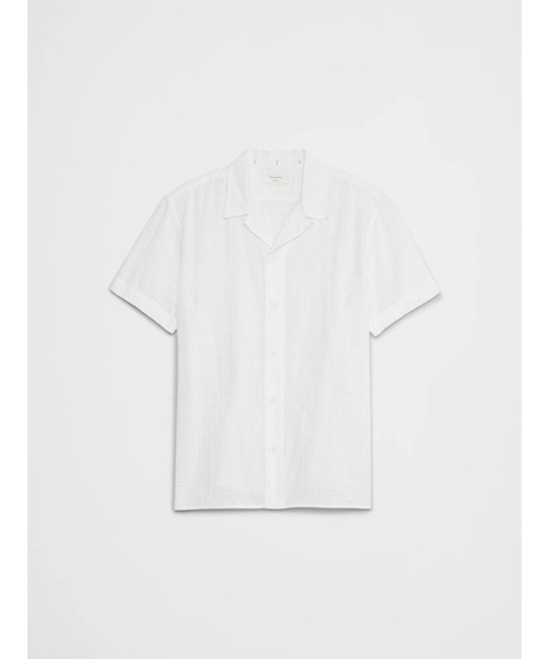 ブラウス シャツ BANANA REPUBLIC FACTORY STORE　　アイレット シャツ レディース BANANA REPUBLIC FACTORY STORE（バナナリパブリック