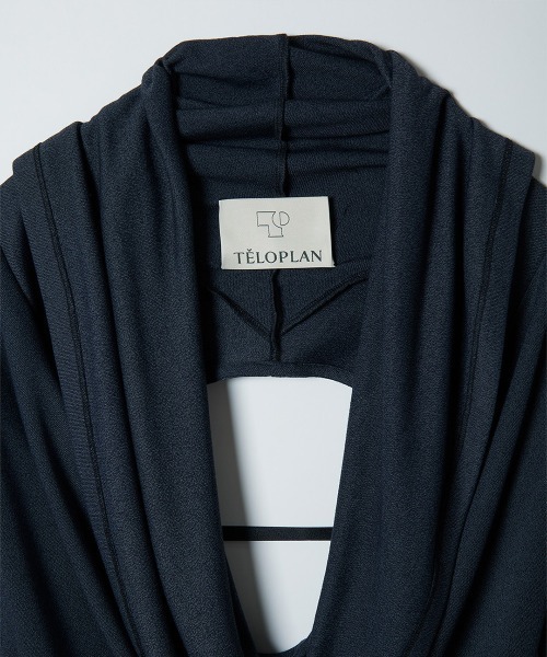 TELOPLAN(テーロプラン)の「【TELOPLAN】Tenpa Top / テンパトップ(Tシャツ/カットソー・レディース・チャコールグレー/グレー・ONE SIZE)」の4枚目の写真
