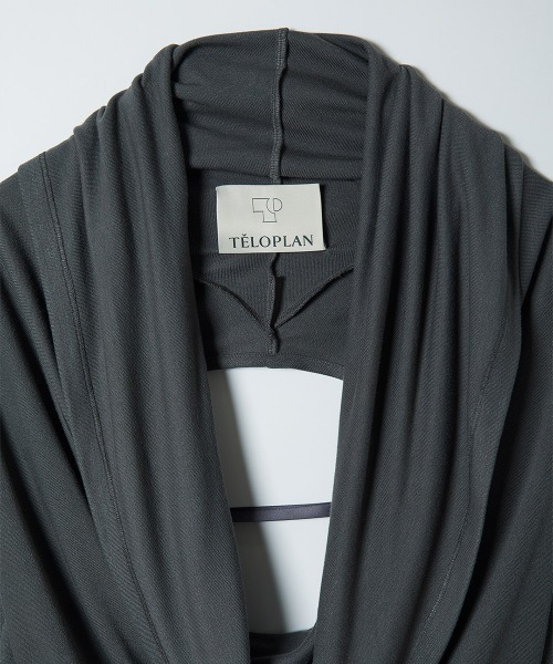 TELOPLAN(テーロプラン)の「【TELOPLAN】Tenpa Top / テンパトップ(Tシャツ/カットソー・レディース・チャコールグレー/グレー・ONE SIZE)」の9枚目の写真