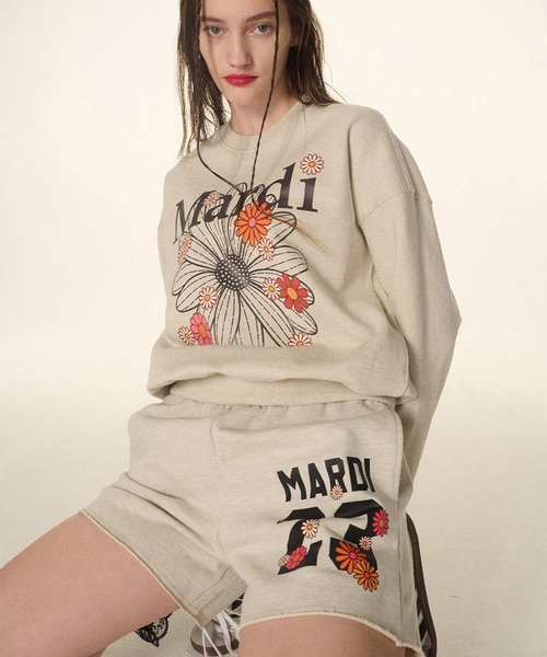 SWEAT SHORTS NUMERO 23（スウェットパンツ）｜Mardi Mercredi