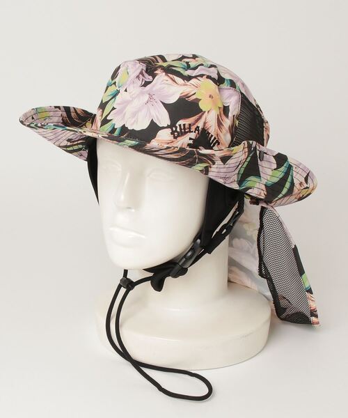 BILLABONG（ビラボン）の「ビラボン BILLABONG SURF HAT マリン 帽子（ハット・レディース・ブラック/ピンク・ONE SIZE）」の2枚目の写真