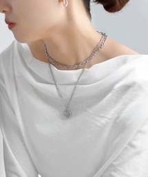 ANEMONE | 【ステンレス】コイン×チェーン3WAYネックレス(ネックレス)