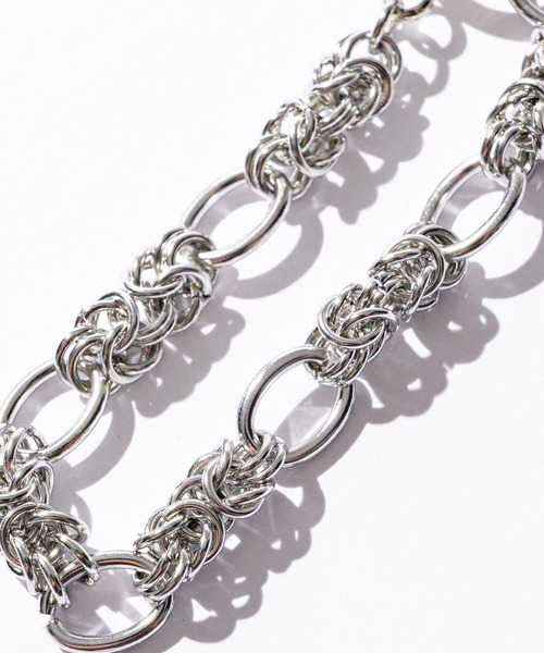 ブレスレット LANARCHIVE Hook Surgical Chain Bracelet SILVER BULK-CHAIN BRACELET [SURGICAL STAINLESS] | kocea