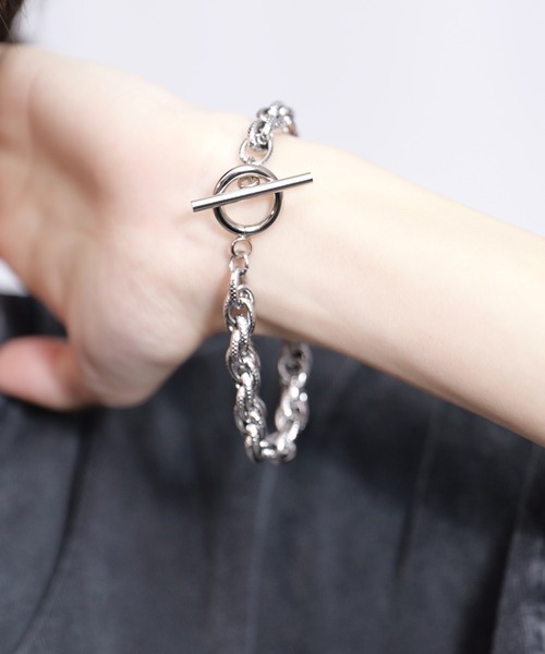 PLAN To（プラントゥ）の「Surgical Stainless Chain Bracelet - サージカルステンレスチェーンブレスレット（ブレスレット・メンズ・シルバー/シルバー系その他・FREE）」の10枚目の写真