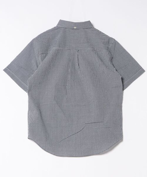 Arnold Palmer（アーノルドパーマー）の「ギンガムチェック 半袖 シャツ（シャツ/ブラウス・メンズ・ブラック/ネイビー/グリーン・M/L/LL）」の4枚目の写真