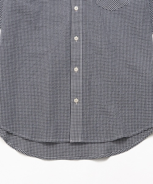 Arnold Palmer（アーノルドパーマー）の「ギンガムチェック 半袖 シャツ（シャツ/ブラウス・メンズ・ブラック/ネイビー/グリーン・M/L/LL）」の19枚目の写真