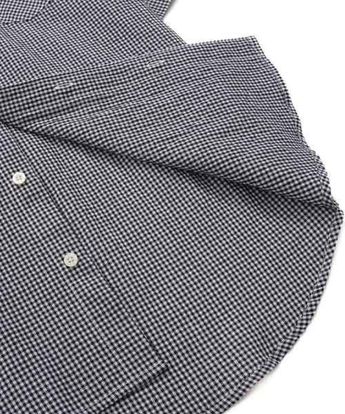 Arnold Palmer（アーノルドパーマー）の「ギンガムチェック 半袖 シャツ（シャツ/ブラウス・メンズ・ブラック/ネイビー/グリーン・M/L/LL）」の20枚目の写真