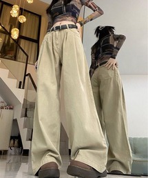 FRP（エフアールピー）の「ハイウエスト ボーイフレンドデニム（デニムパンツ）」