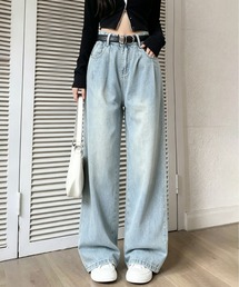 FRP（エフアールピー）の「ハイウエスト ボーイフレンドデニム（デニムパンツ）」