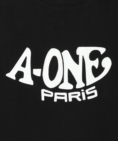 bonjour records（ボンジュールレコーズ）の「【A-one Paris/エーワン・パリ】 A-ONE T-Shirts（Tシャツ/カットソー・メンズ・ブラック・L/M/XL）」の3枚目の写真