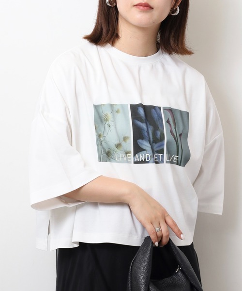 tシャツ hunch 紫外線で色が変わる。フォトプリント ロゴTシャツ レディース セール】hunch 紫外線で色が変わる。フォトプリント ロゴTシャツ