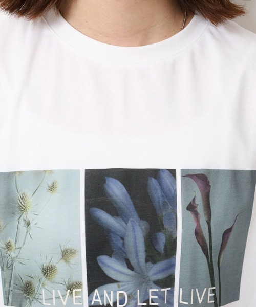 tシャツ hunch 紫外線で色が変わる。フォトプリント ロゴTシャツ レディース セール】hunch 紫外線で色が変わる。フォトプリント ロゴTシャツ