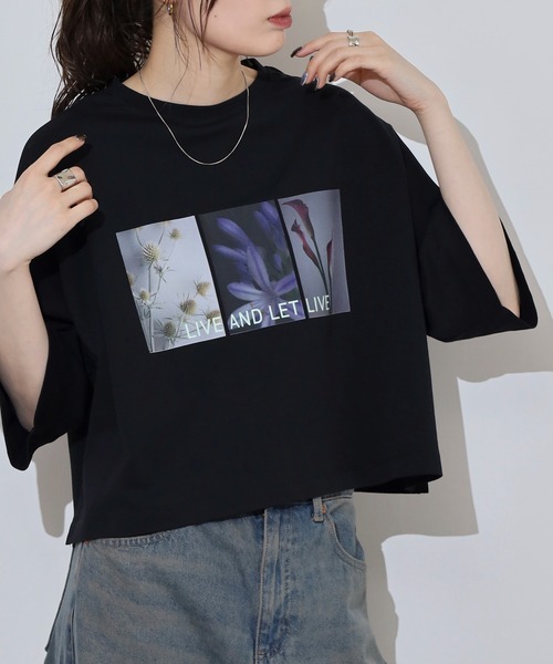 tシャツ hunch コンパクトスムース　フォトTシャツ レディース hunch tシャツ コンパクトスムース フォトTシャツ レディース