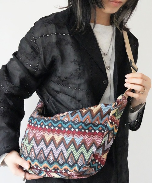 ⭐極美品⭐HEAD PORTER ハーフムーン ゼブラ柄 ショルダーバッグ