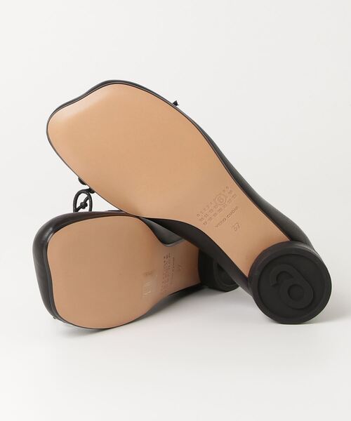 MM6 Maison Margiela（ｴﾑｴﾑｼｯｸｽ ﾒｿﾞﾝ ﾏﾙｼﾞｪﾗ）の「MM6 MAISON MARGIELA / エムエムシックス メゾンマルジェラ：【レディース】BALLET SHOE：S59WZ0096-P3628[ANN]（パンプス・レディース・ブラック・37）」の3枚目の写真