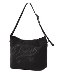 LOGO AND NUMBER MESSENGER BAG