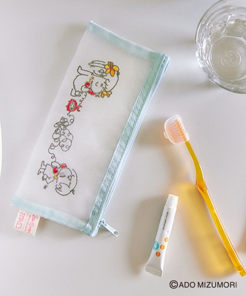 歯ブラシセット[水森亜土コラボ]（バス/トイレグッズ）｜studio