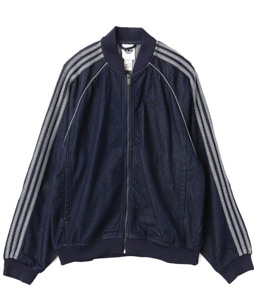 adidas ADICOLOR LOOSE SUPERSTAR DENIM STONE JACKET / アディダス アディカラー ルーズ スーバースター デニム ストーン ジャケット