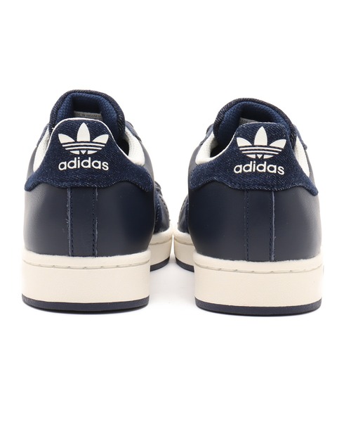 adidas Superstar ネイビー スニーカー adidas - アディダススニーカー スーパースター ネイビーの通販