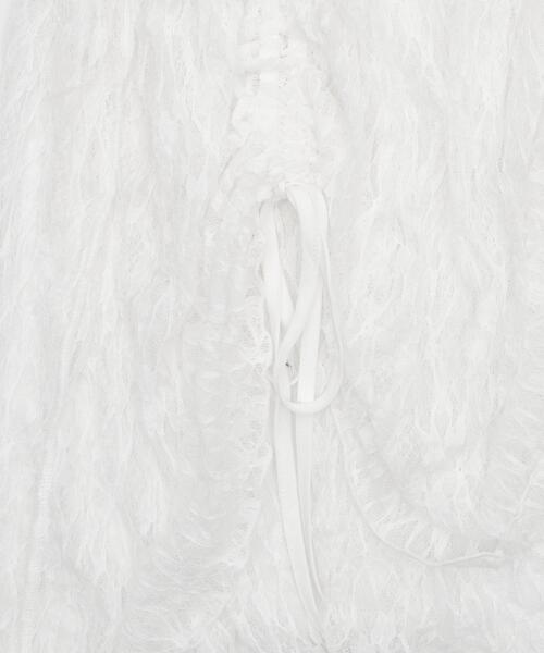 WEGO(ウィゴー)の「WEGO/ドロストデザインレースキャミワンピ(ワンピース・レディース・ホワイト・FREE)」の9枚目の写真