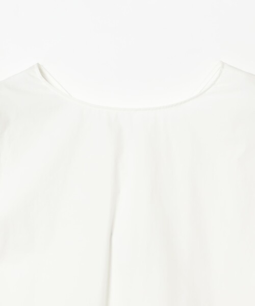 Demi-Luxe BEAMS（デミルクス ビームス）の「【1/9再値下げ】バックオープン コットンブラウス（シャツ/ブラウス・レディース・ブラック系その他4/ホワイト・ONE SIZE）」の21枚目の写真