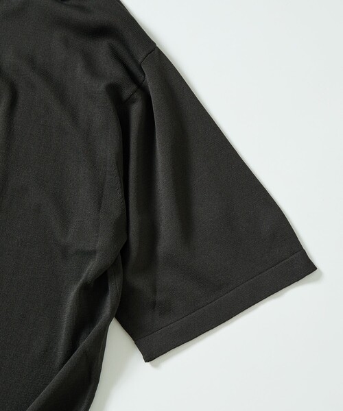 FREAK'S STORE(フリークスストア)の「SUPER ICE CREW NECK KNIT TEE/スーパーアイス クルーネック ニットTシャツ(ニット/セーター・メンズ・ブルー/ブラック/ブラウン/チャコール・MEDIUM/LARGE)」の6枚目の写真