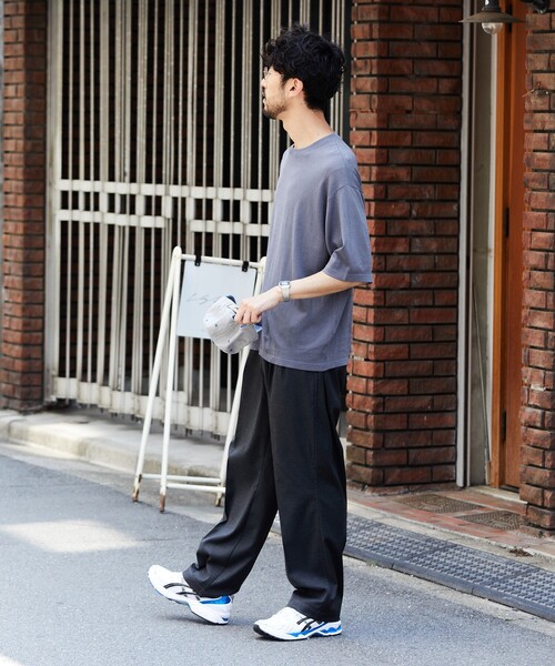 FREAK'S STORE(フリークスストア)の「SUPER ICE CREW NECK KNIT TEE/スーパーアイス クルーネック ニットTシャツ(ニット/セーター・メンズ・ブルー/ブラック/ブラウン/チャコール・MEDIUM/LARGE)」の18枚目の写真