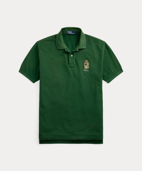 POLO RALPH LAUREN（ポロ ラルフ ローレン）の「オリジナル フィット Polo ベア メッシュ ポロシャツ（ポロシャツ・メンズ・グリーン・L/M/S/XS）」の2枚目の写真