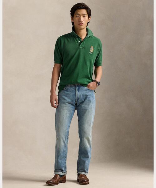 POLO RALPH LAUREN（ポロ ラルフ ローレン）の「オリジナル フィット Polo ベア メッシュ ポロシャツ（ポロシャツ・メンズ・グリーン・L/M/S/XS）」の3枚目の写真