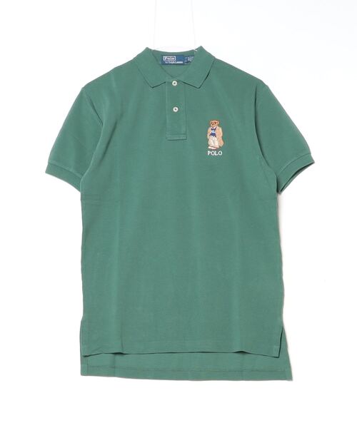 POLO RALPH LAUREN（ポロ ラルフ ローレン）の「オリジナル フィット Polo ベア メッシュ ポロシャツ（ポロシャツ・メンズ・グリーン・L/M/S/XS）」の7枚目の写真