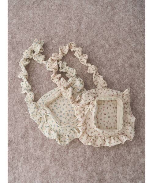 merry jenny（メリージェニー）の「<ぬい活>お花のぬいぐるみショルダーバッグ（ショルダーバッグ・レディース・ピンク/イエロー/ブルー/アイボリー・FREE）」の5枚目の写真