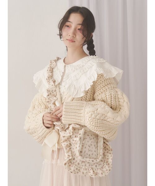 merry jenny（メリージェニー）の「<ぬい活>お花のぬいぐるみショルダーバッグ（ショルダーバッグ・レディース・ピンク/イエロー/ブルー/アイボリー・FREE）」の9枚目の写真