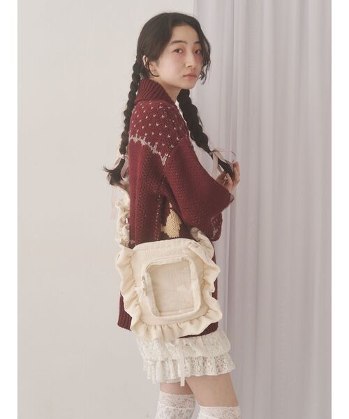 merry jenny（メリージェニー）の「<ぬい活>お花のぬいぐるみショルダーバッグ（ショルダーバッグ・レディース・ピンク/イエロー/ブルー/アイボリー・FREE）」の11枚目の写真