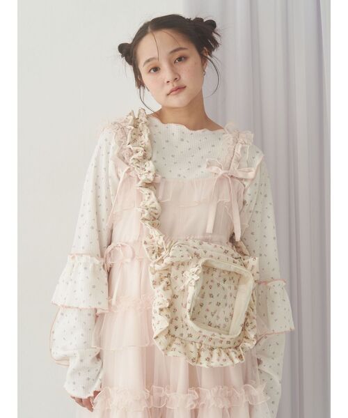 merry jenny（メリージェニー）の「<ぬい活>お花のぬいぐるみショルダーバッグ（ショルダーバッグ・レディース・ピンク/イエロー/ブルー/アイボリー・FREE）」の15枚目の写真