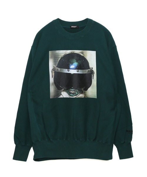 UNDERCOVER(アンダーカバー)の「UC2E4815-2(スウェット・メンズ・グリーン/ブラック・4/3/2/5)」の2枚目の写真