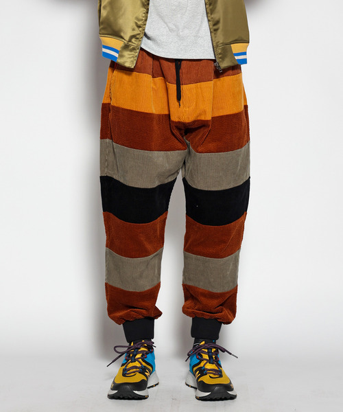 ALDIES（アールディーズ）の「Switch Rib Pants / スイッチリブパンツ（その他パンツ・メンズ・バーガンディー/ネイビー/ブラウン・SMALL/MEDIUM/LARGE/X-LARGE）」の2枚目の写真