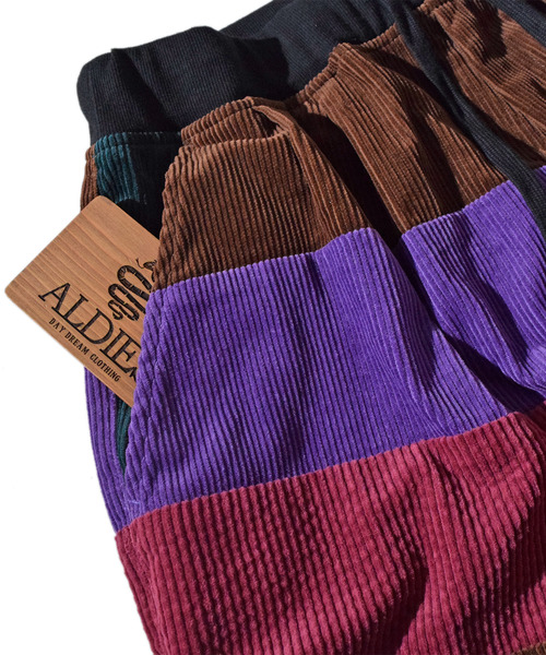 ALDIES（アールディーズ）の「Switch Rib Pants / スイッチリブパンツ（その他パンツ・メンズ・バーガンディー/ネイビー/ブラウン・SMALL/MEDIUM/LARGE/X-LARGE）」の8枚目の写真