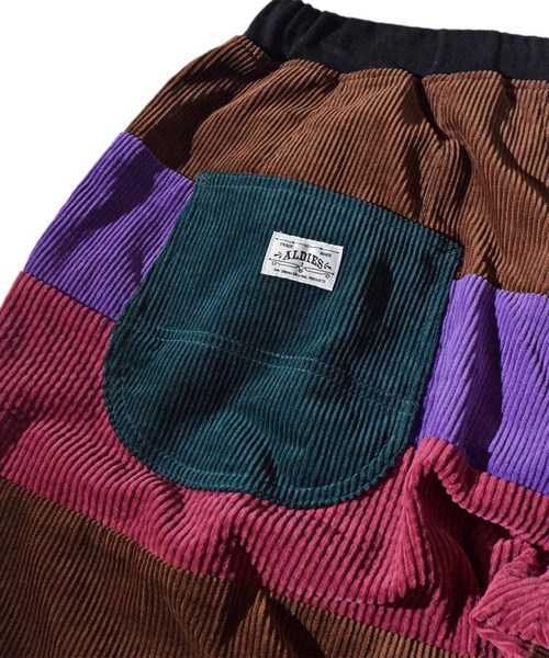 ALDIES（アールディーズ）の「Switch Rib Pants / スイッチリブパンツ（その他パンツ・メンズ・バーガンディー/ネイビー/ブラウン・SMALL/MEDIUM/LARGE/X-LARGE）」の9枚目の写真