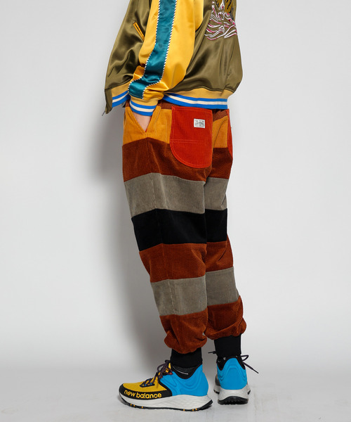 ALDIES（アールディーズ）の「Switch Rib Pants / スイッチリブパンツ（その他パンツ・メンズ・バーガンディー/ネイビー/ブラウン・SMALL/MEDIUM/LARGE/X-LARGE）」の5枚目の写真