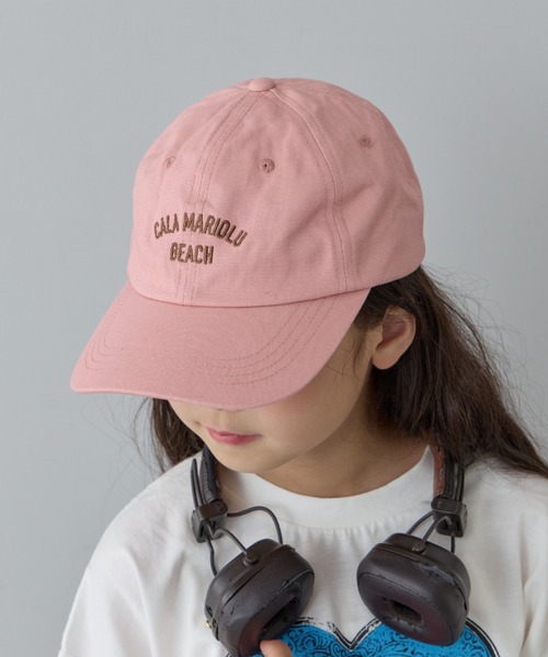 CIAOPANIC TYPY(チャオパニックティピー)の「【KIDS】アソート柄刺繍CAP(ハット・キッズ・アイボリー/ピンク/ブラウン/チャコールグレー・ONE SIZE)」の4枚目の写真
