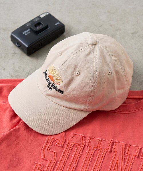 CIAOPANIC TYPY(チャオパニックティピー)の「【KIDS】アソート柄刺繍CAP(ハット・キッズ・アイボリー/ピンク/ブラウン/チャコールグレー・ONE SIZE)」の5枚目の写真