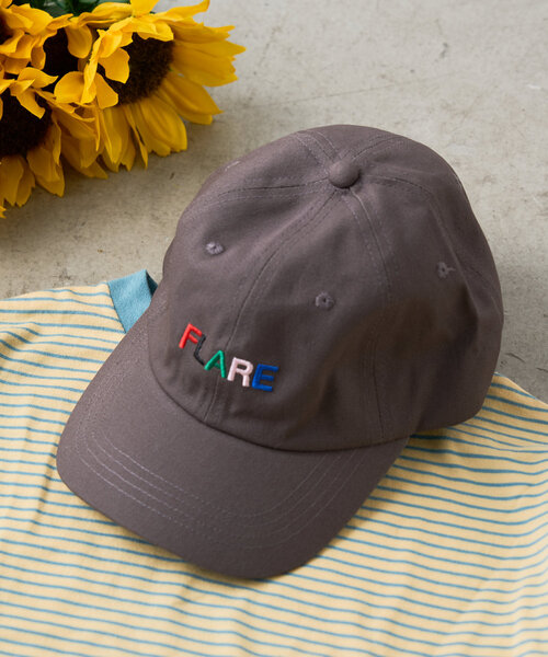 CIAOPANIC TYPY(チャオパニックティピー)の「【KIDS】アソート柄刺繍CAP(ハット・キッズ・アイボリー/ピンク/ブラウン/チャコールグレー・ONE SIZE)」の6枚目の写真