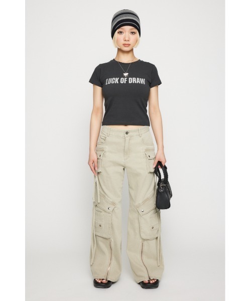laguagemラグアジェム　カーゴパンツ WIDE FLARE CARGO パンツ（カーゴパンツ）｜LAGUA GEM