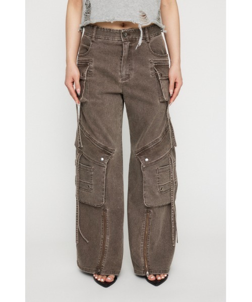 WIDE FLARE CARGO パンツ（カーゴパンツ）｜LAGUA GEM