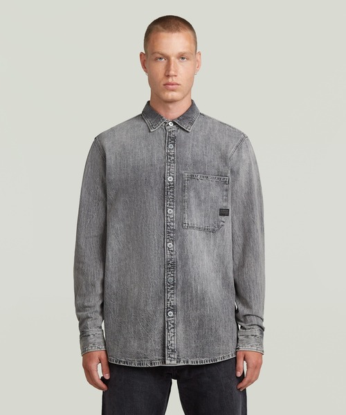 REGULAR 1‑POCKET SHIRT — винтажная рубашка с одним карманом